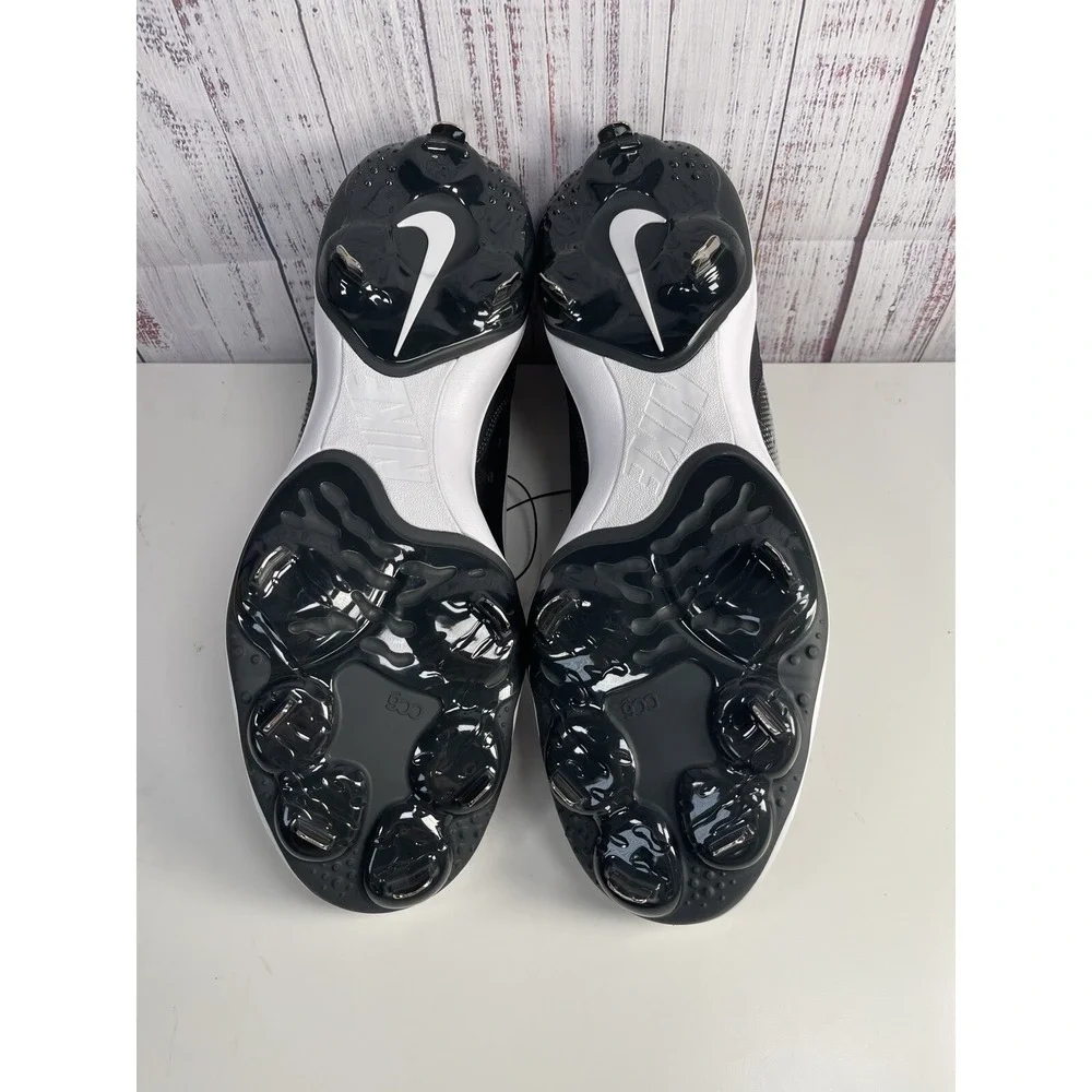 Nike Diamond Baseball Cleats Metal Mens 14 Black Grey DJ6516-010